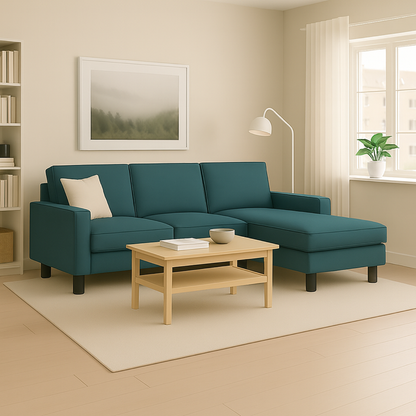 Round replacement Legs for Ikea Kivik Sofa Feet 2/3 Seater with Chaise Longue